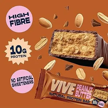 Vive Vegan Protein Peanut Butter Bar 2
