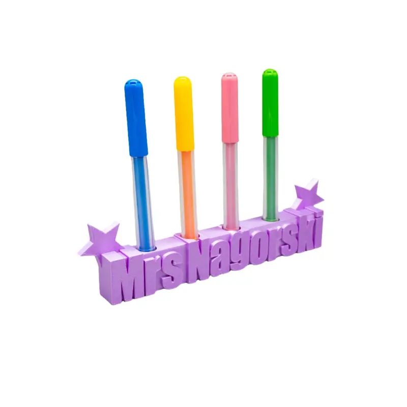 Customised Pen Holder, Personalised Desk Pen Pot, Teacher Gift, Librarian Gift, End of Term Gift, Quick Dispatch 0