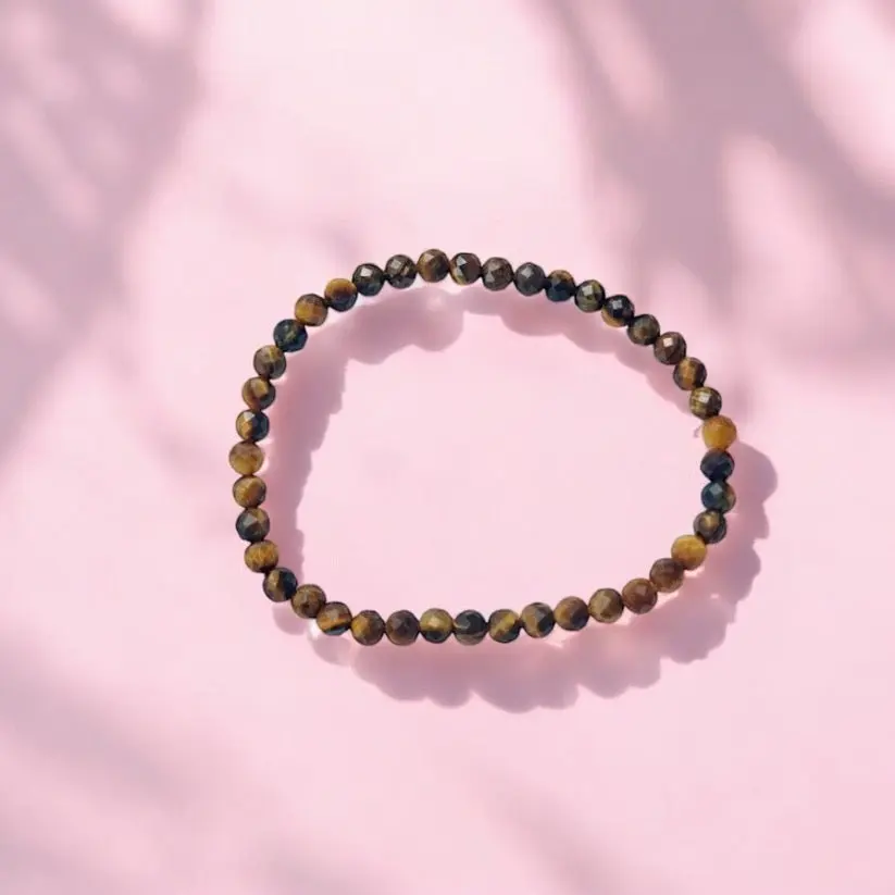 Tigers Eye Crystal Bracelet - Inner Strength, Empowerment
