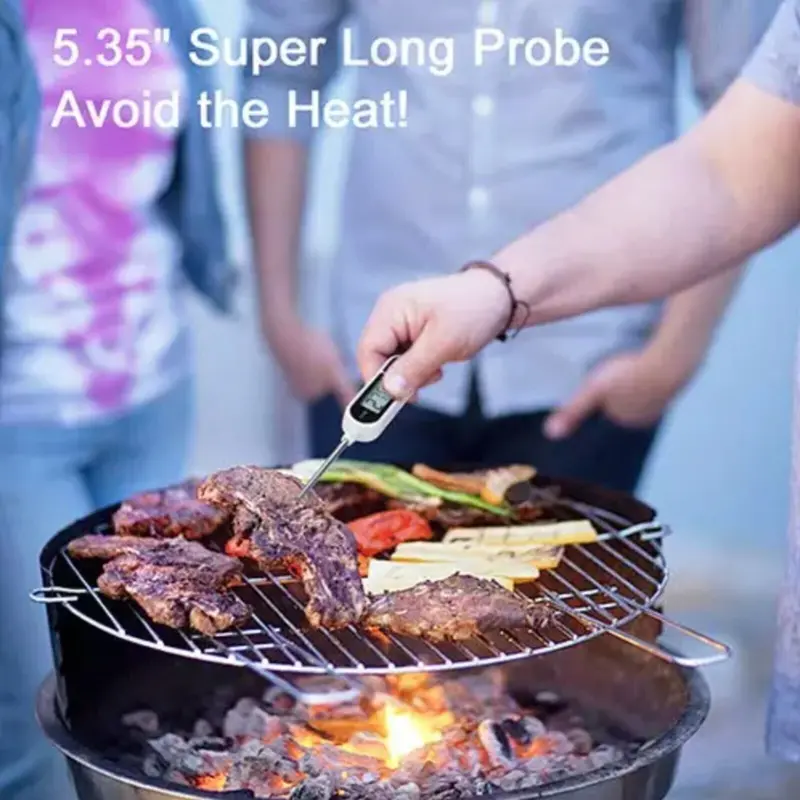 Digital Meat Food Thermometer Temperature Probe for Cooking, Jam, Sugar and BBQ - Kitchen Utensil & Gadget - Utensils 4