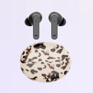 Bluetooth Wireless Headphones With Charging Case and Type C Charging Port | Pink & Yellow Ombre or Tortoise Shell | Fashion Phone Accessories | Matching Powerbank Available | Earbuds