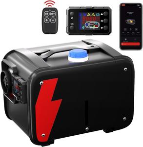 12V Diesel Heater 8KW, Portable Diesel Air Heater Bluetooth All-in-one with Smart APP, Remote Control and LCD Control, 12V 24V DC Parking Diesel Heaters for Car, Truck, Boat, RV,Campers