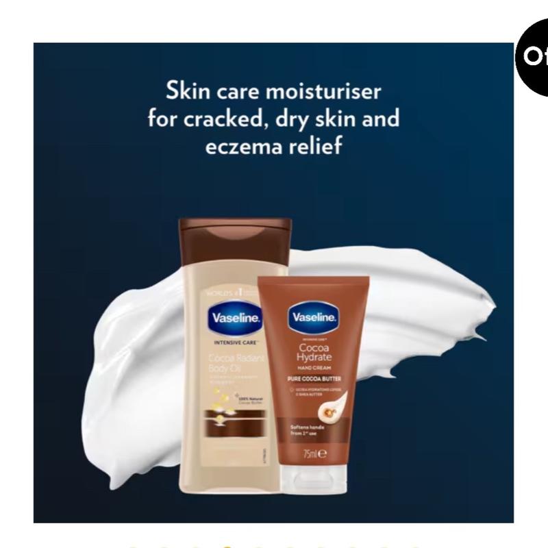 Pack of 3 Vaseline Intensive Care Body Oil Cocoa Radiant 200ml Body Care Moisture radiance 4