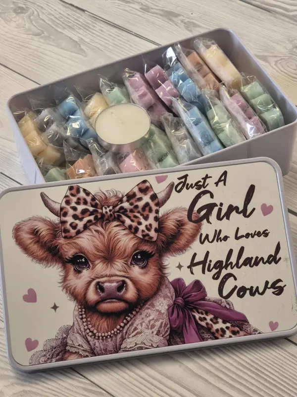Wax Melt Storage tin comes with 20  wax melts Candle Decor 0