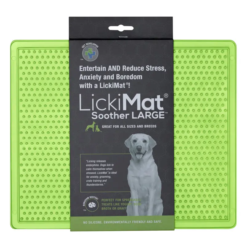 LickiMat Dog Lick Mats Slow Feeders Soother Large 3 Colours 1