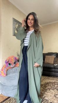Product Review of Salma overcoat abaya from s**m 1