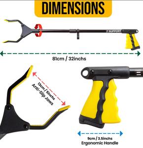 32 inch foldable trash picker Garbage Picker and Grabber with 360 Degree Rotation and Extra Magnetic Features