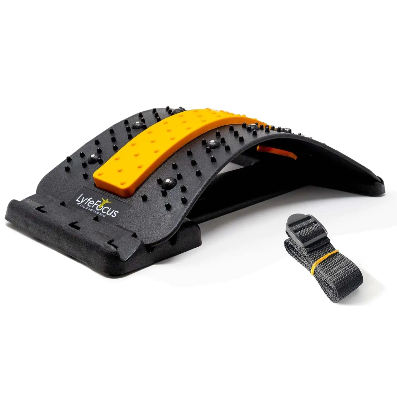 Back Stretcher & Acupressure Massager for Back & Neck Pain
