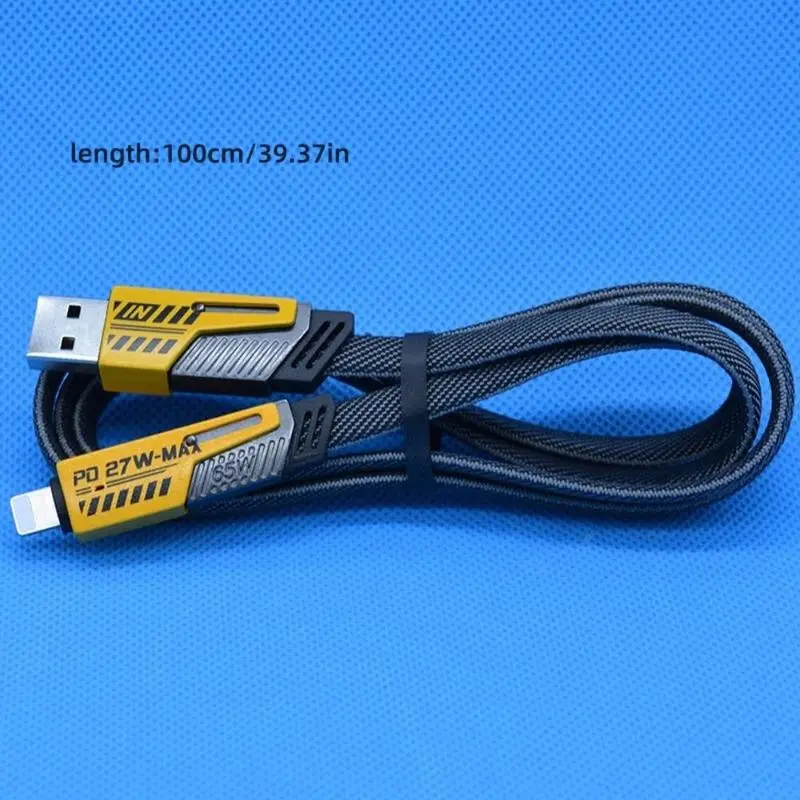 【US SELLER】4 In 1 New Multi-Port Charging Cable, 1Count PD Fast Charging Data Cable withMulti-head Design, Compatible withiPhone & Android 1