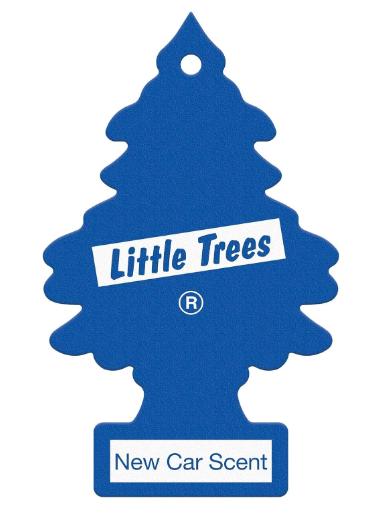 Air Freshener Tree MTZ02 New Car Fragrance For Car Home Boat Caravan - Six Pack, Blue 1
