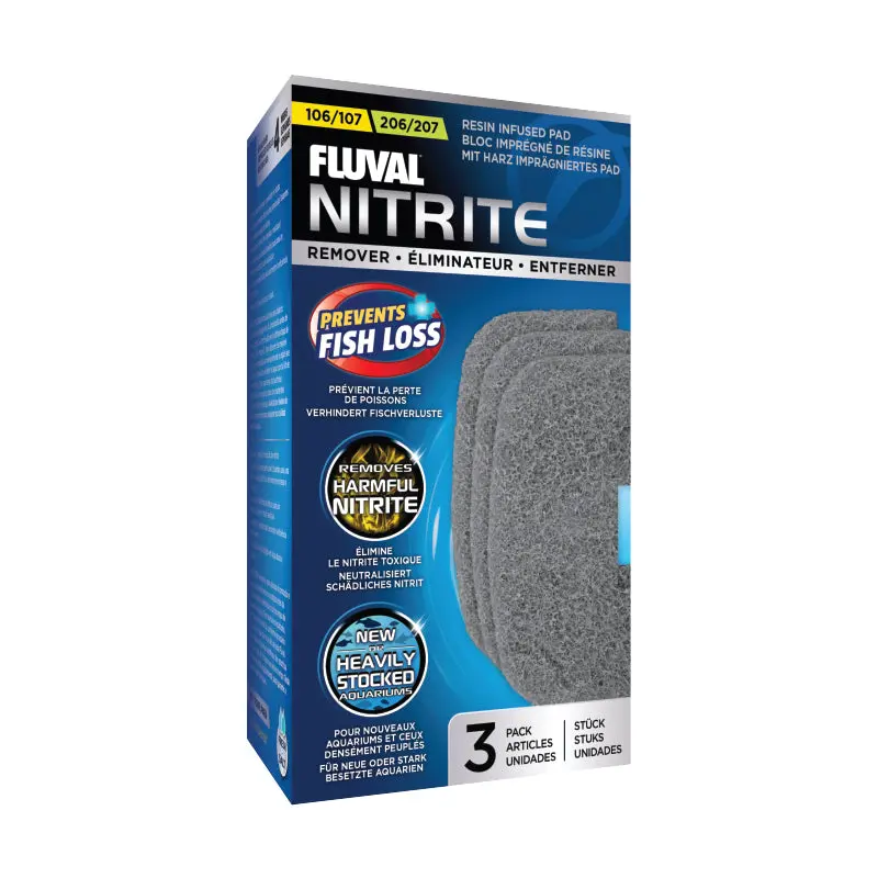 Fluval Resin Infused Filter Media Pads Nitrite Remover 1