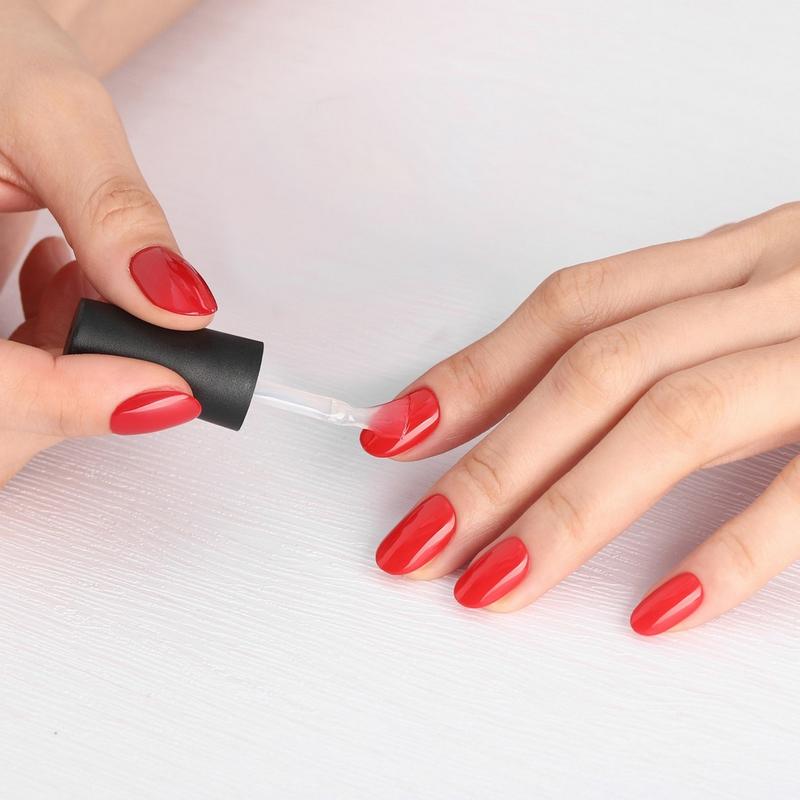 BLUESKY GEL POLISH-NO WIPE TOP COAT -10ML Manicure Nail Nail Art Nail Care Uv Cutics 5