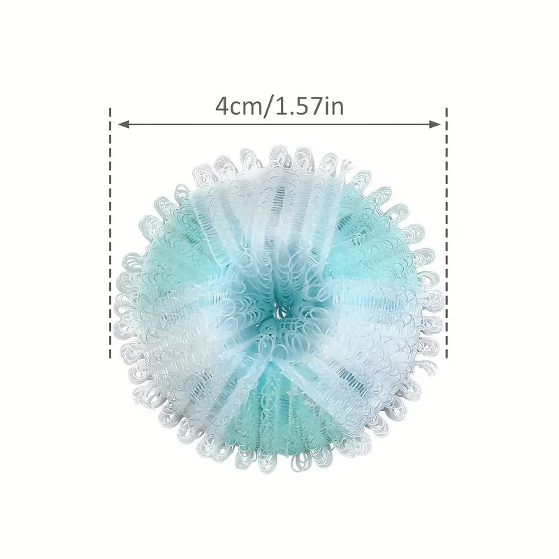 RISELDAJOR   5-Pack Manual Nylon Reusable Pet Hair Remover Balls - Ideal for Cleaning Dog and Cat Fur from Clothing, Bedding, and in the Bathroom 3