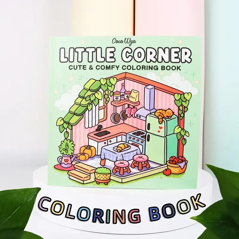 Coloring Book For Adults And Teens Halloween Theme Featuring Adorable Creepy Creatures In Cozy Moments For Relaxation Gift 3