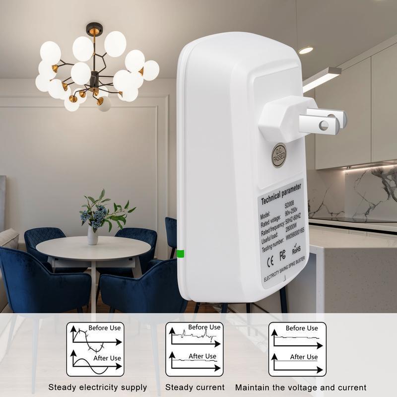 ZlHNIC Pro Power Save Energy-Saving Device - Household Power-Saving Box for 90V-250V 30KW 2