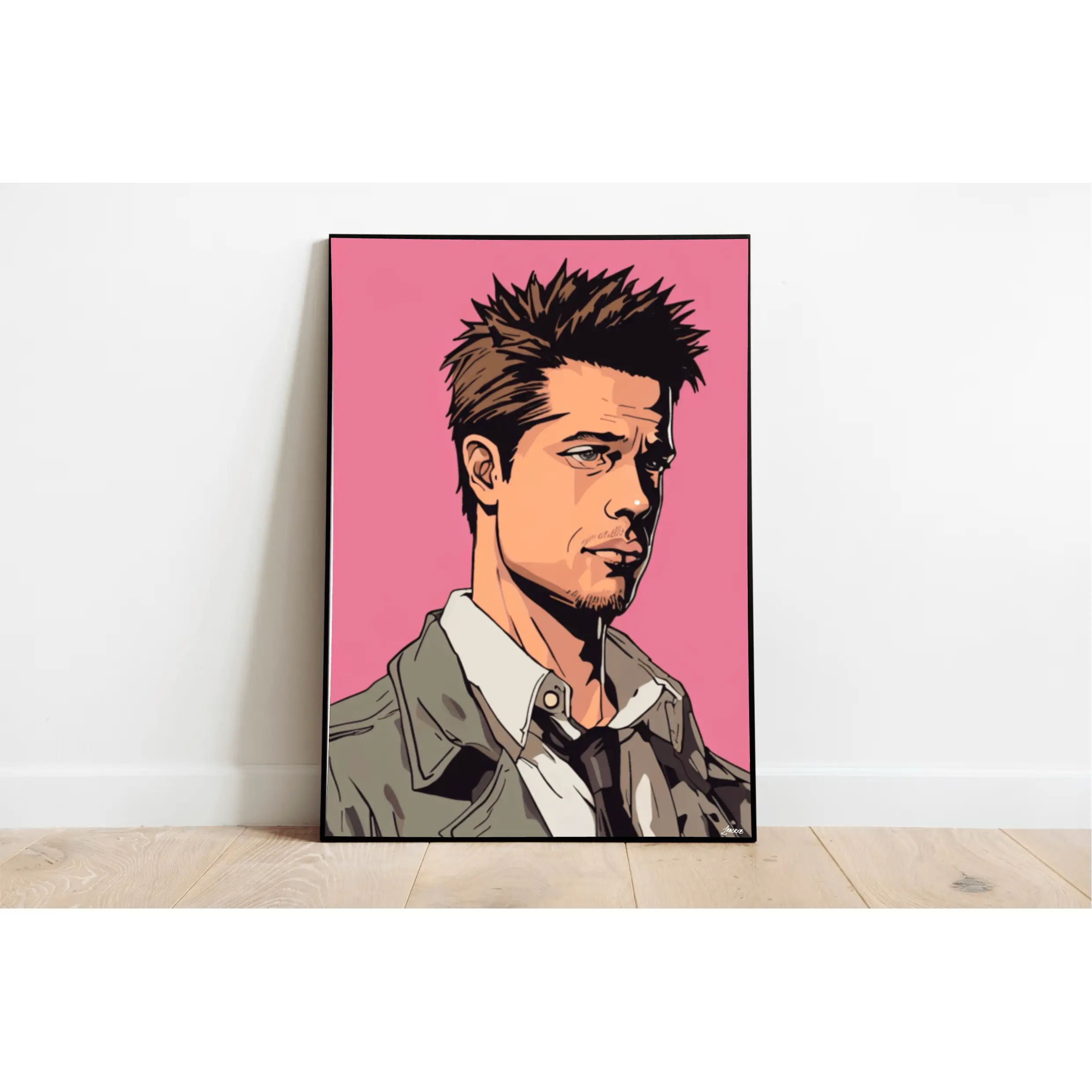 Tyler Durden Fight Club Artwork Print