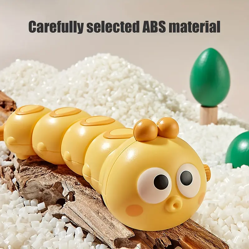 1pc Interactive Caterpillar Sensory Toy, Durable Plastic, Twist Action, Non-Electric, Featherless, Ideal for Birthday, Graduation, Anniversary & Holiday Gifts - Suitable for New Year, Christmas, Graduation Season 2