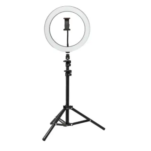 Phone Compatible LED Ring Light for Photography and Video Accessories Tripod 3