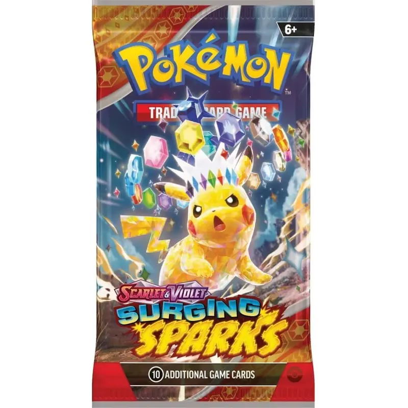 Pokémon - Scarlet & Violet Surging Sparks - Booster Pack - Trading Cards 1