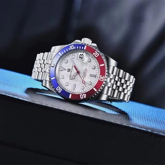 Mens Watch Automatic Mechanical Watch Luxury Sports Stainless Steel Waterproof NH35 Sapphire Clock for Men watches 2