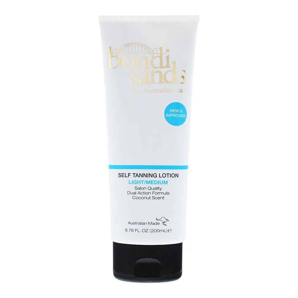 Bondi Sands the australian tan light/medium self tanning lotion 200ml Body Care Coconut Lightweight Smooth Skin Care