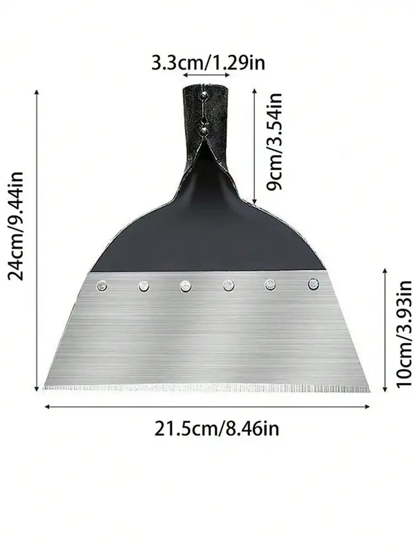 Multi-Functional Outdoor Garden Cleaning Shovel Steel Flat Shovel 1