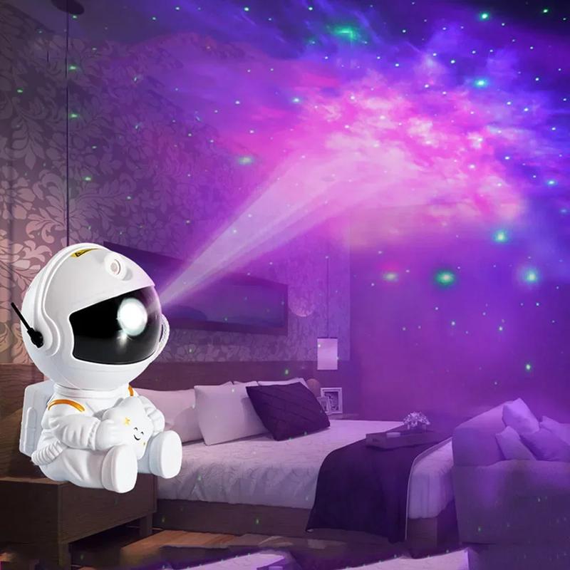 Product Introduction of Astronaut projection light Room Bedroom decoration Star guitar top night light full Star laser atmosphere light gift 9