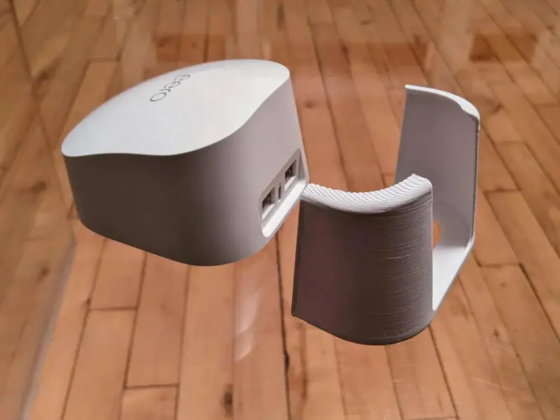 Eero 6 Wall Mount – Space-Saving WiFi Router Holder | Secure & Durable Bracket for Mesh System | Clean Cable Management 3