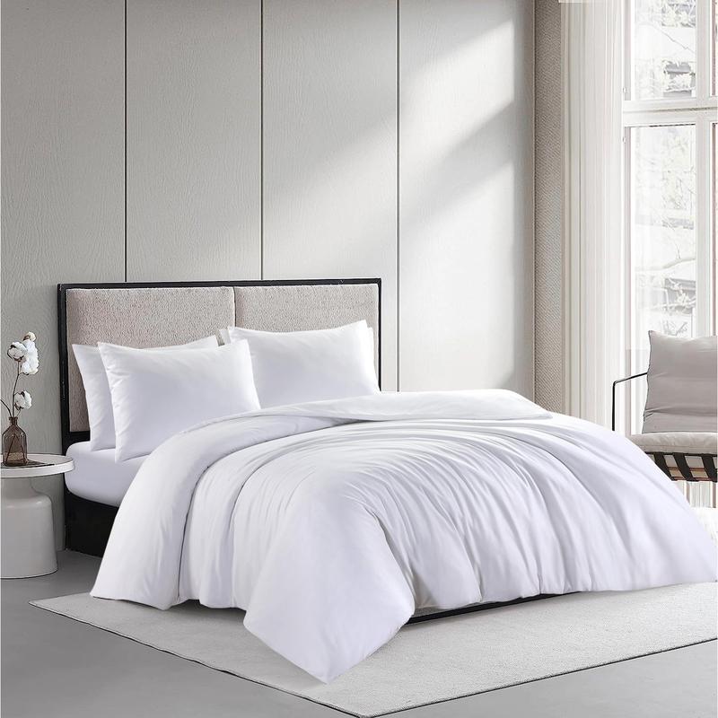 Hoocats Microfiber Duvet Cover Set - Breathable and super soft - Hotel Quality 1