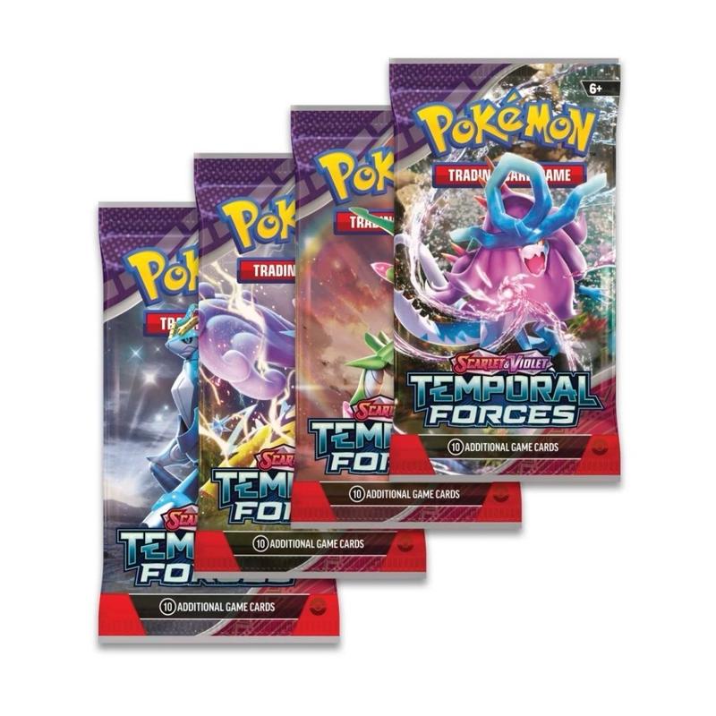 ***LIVE OPENING*** TRADING CARDS Scarlet & Violet Temporal Forces Booster Packs 0