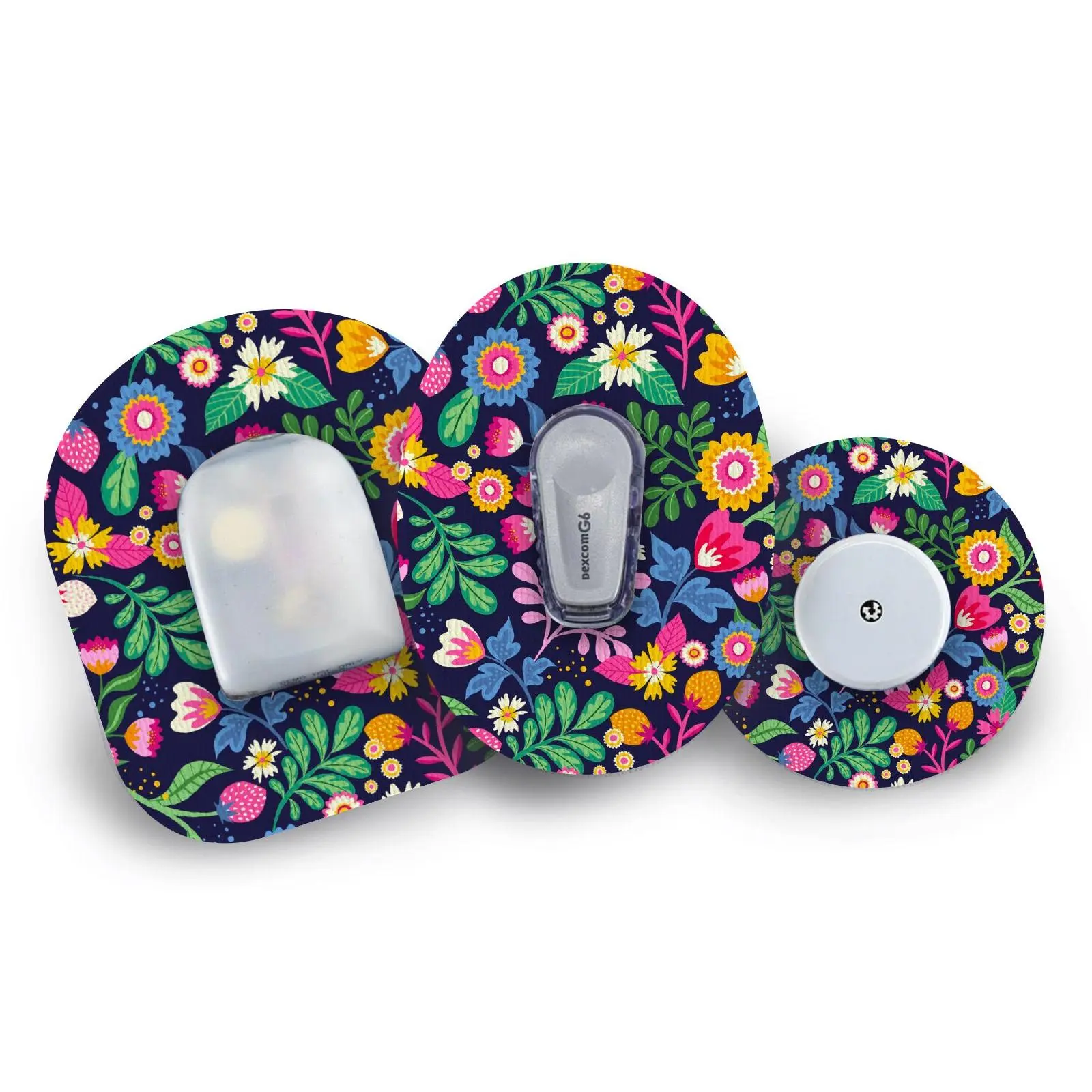 Vibrant Flowers Patch