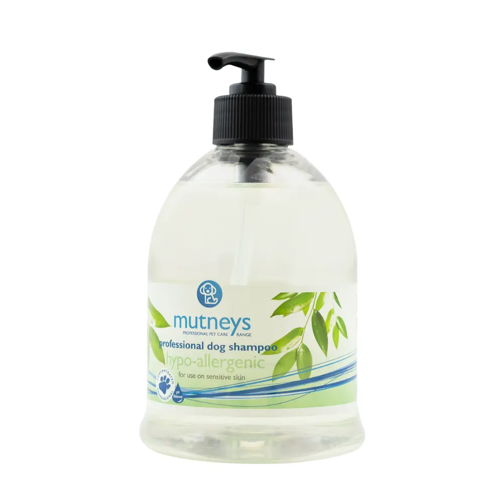 Mutneys Hypo-Allergenic Dog Shampoo | For Sensitive Skin | 500ml