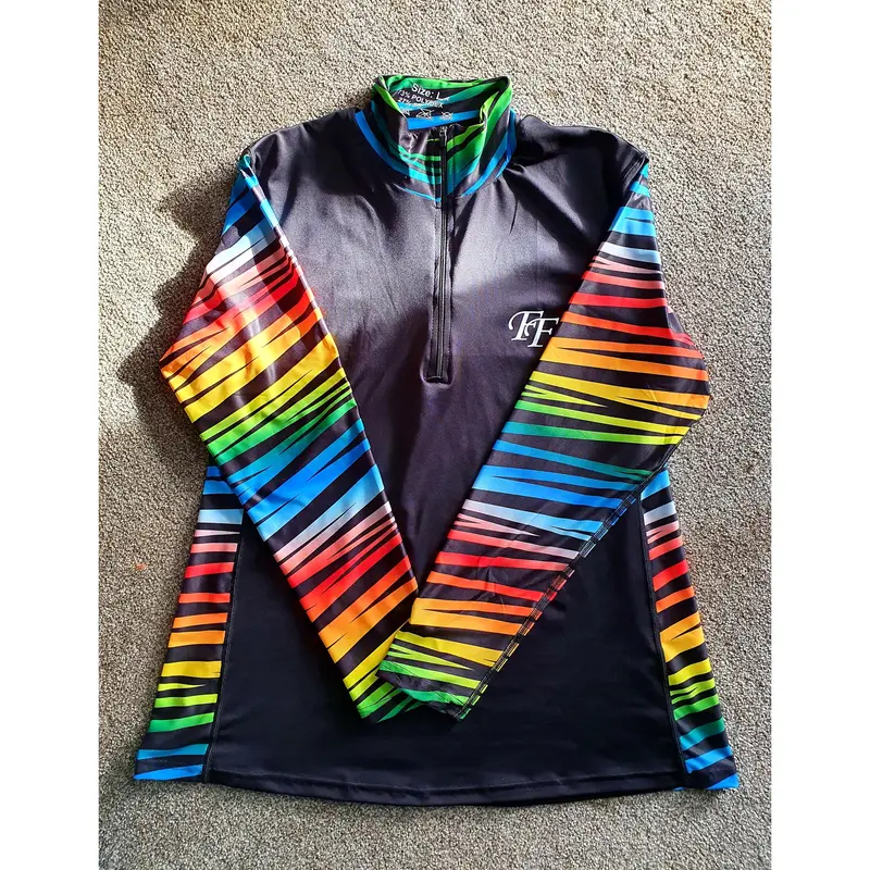 Rainbow Zebra Base Layers - Kids 6