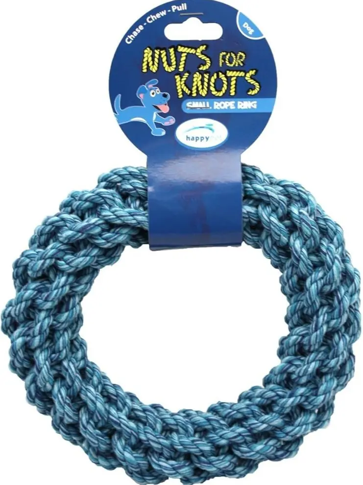 Happy Pet Knot Ring, 20cm, Dog Tough Toy