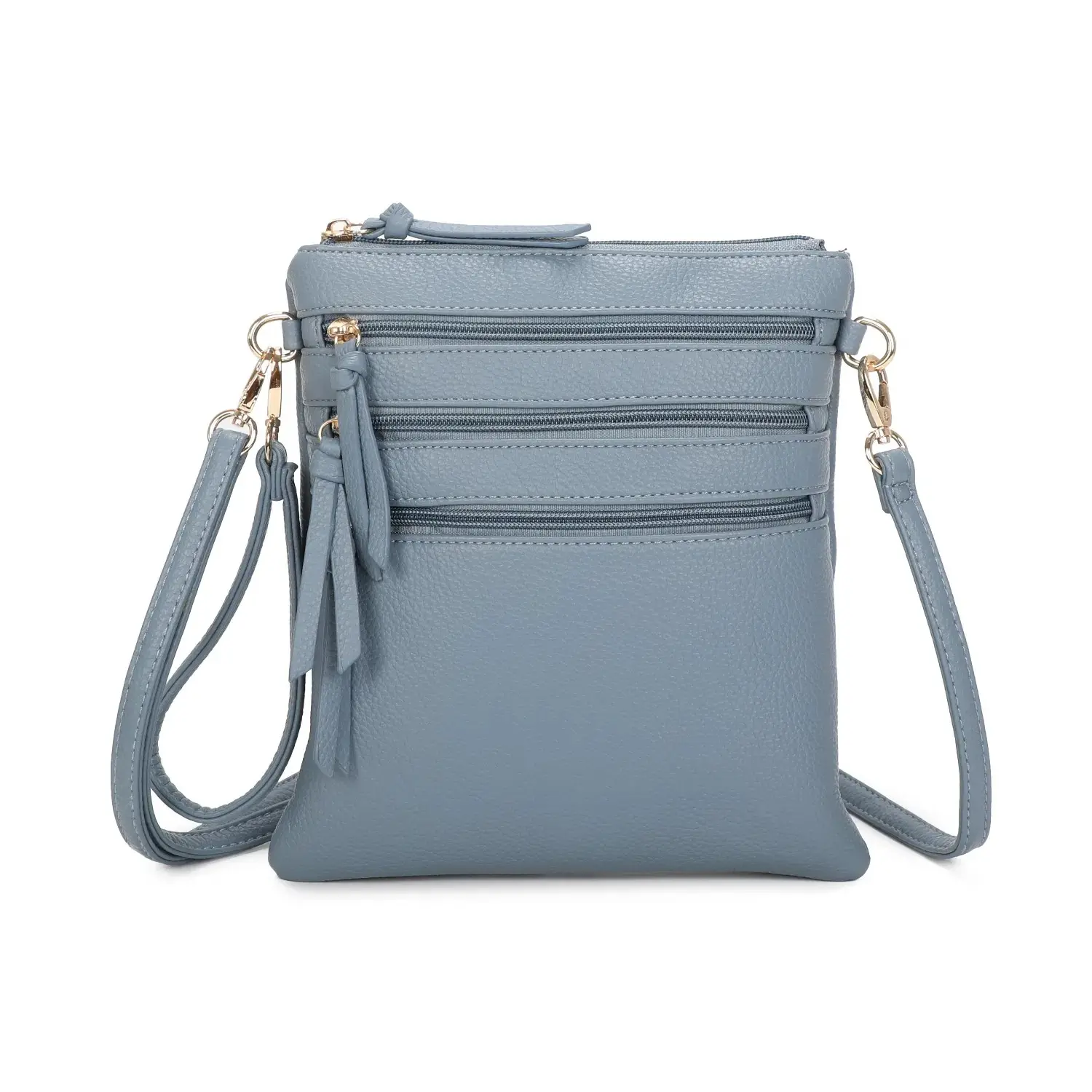 2025 Summer Fashion Classic Solid Color Handbag with Adjustable Strap, Slim Crossbody  Trendy Versatile High-quality Daily Commuting Bag