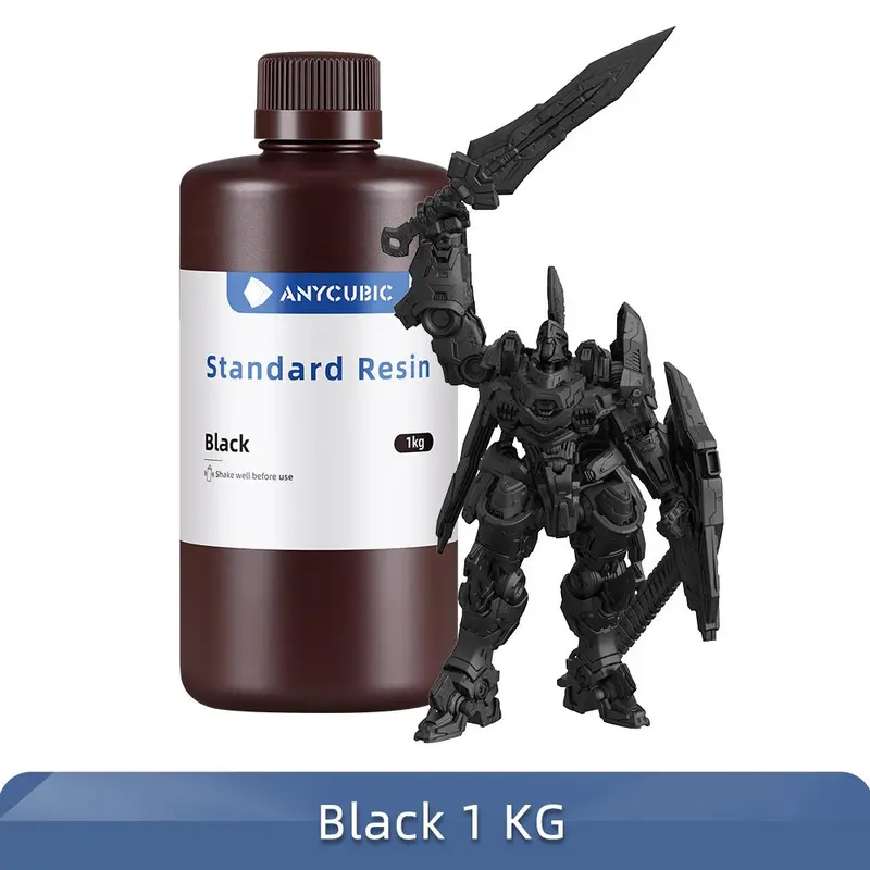 ANYCUBIC 1kg/10kg Liquid Photopolymer Standard Resin 405nm UV Resin For LCD 3D Printer Printing Material For Photon Mono 6
