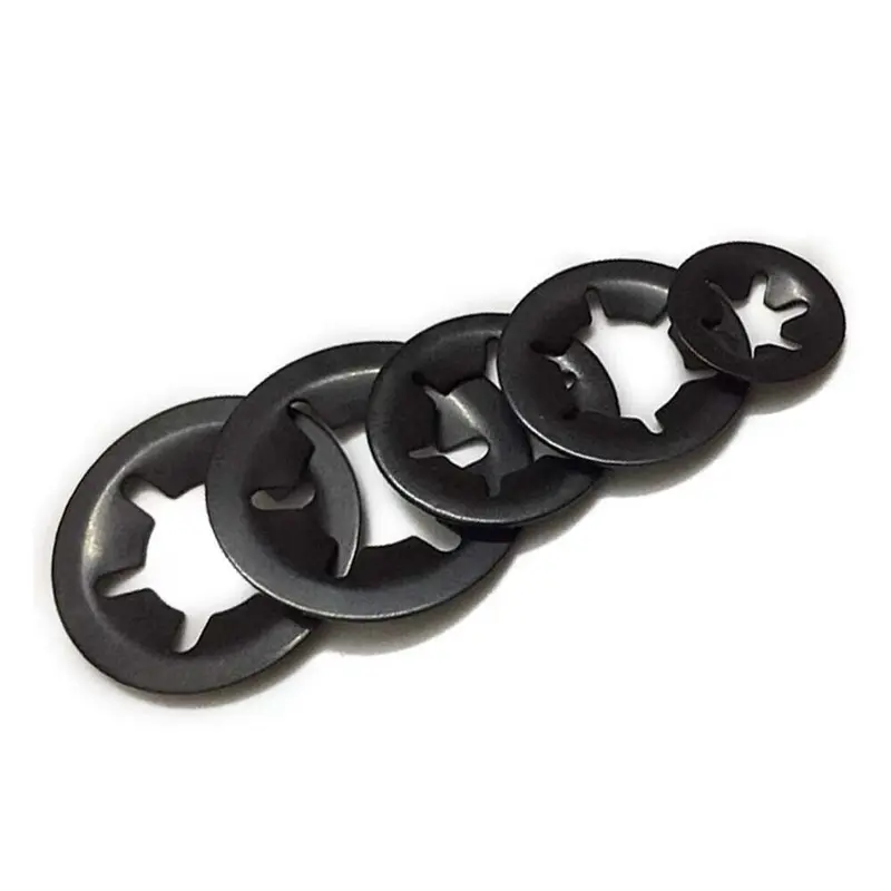 280pcs/340Pcs Starlock Washers Push On Lock Star Tooth Grab Fastener Clips Lock Sets - M3-M12 Sizes 6