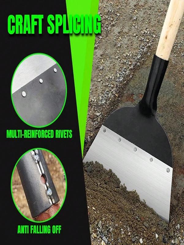 Multi-Functional Outdoor Garden Cleaning Shovel Steel Flat Shovel 4