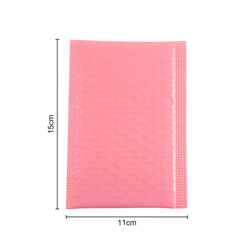 50pcs Poly Bubble Mailers Padded Envelopes Lined Mailer Self Seal Shipping Bags Shipping Packaging Bags for Promotions or an Alternative to Gift wrap(11 * 15CM) 1