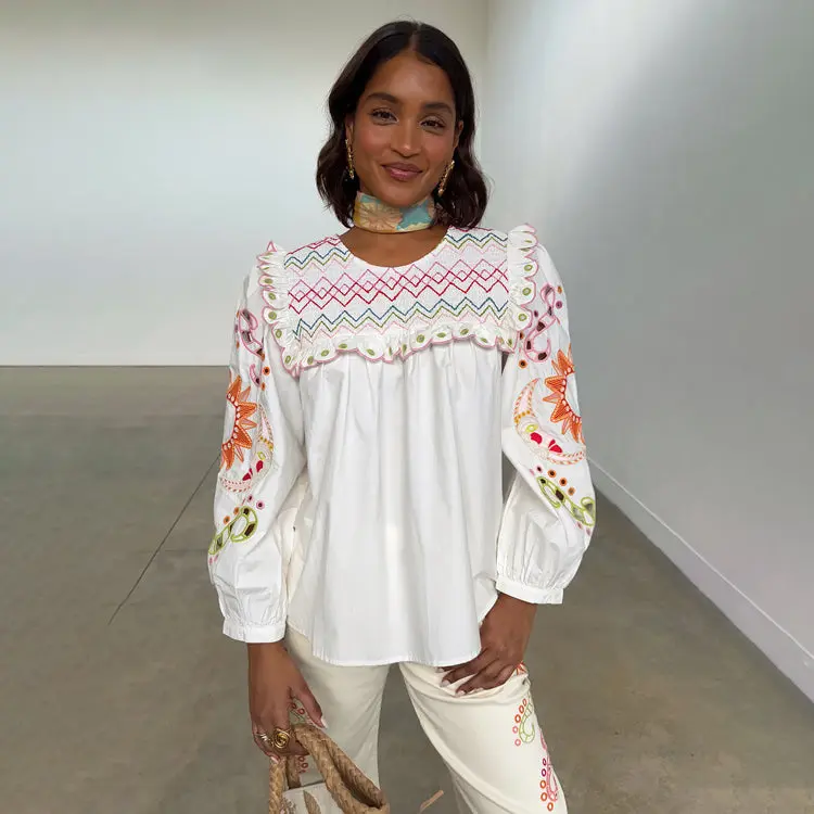 White Enchanted Maisie Top