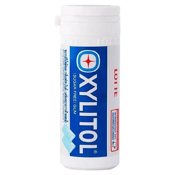 Lotte Xylitol Sugar Free Chewing Gum Mint Flavour 29g (1 Pack to 3 Packs) Bubblegum Snack