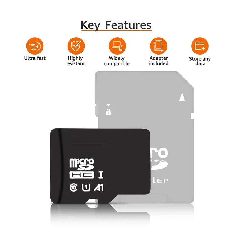 MICRO SD SDHC MEMORY CARD ADAPTOR ADAPTER CONVERTER TO STANDARD 4