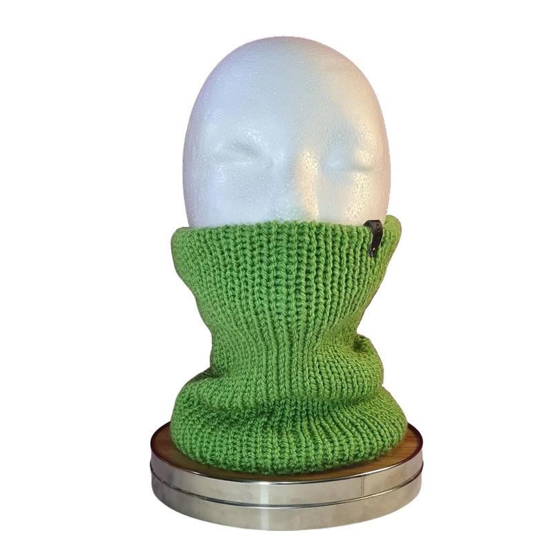 Cozy Knit Snood Neckwarmer for Men and Women - Versatile Fashion Accessory 3