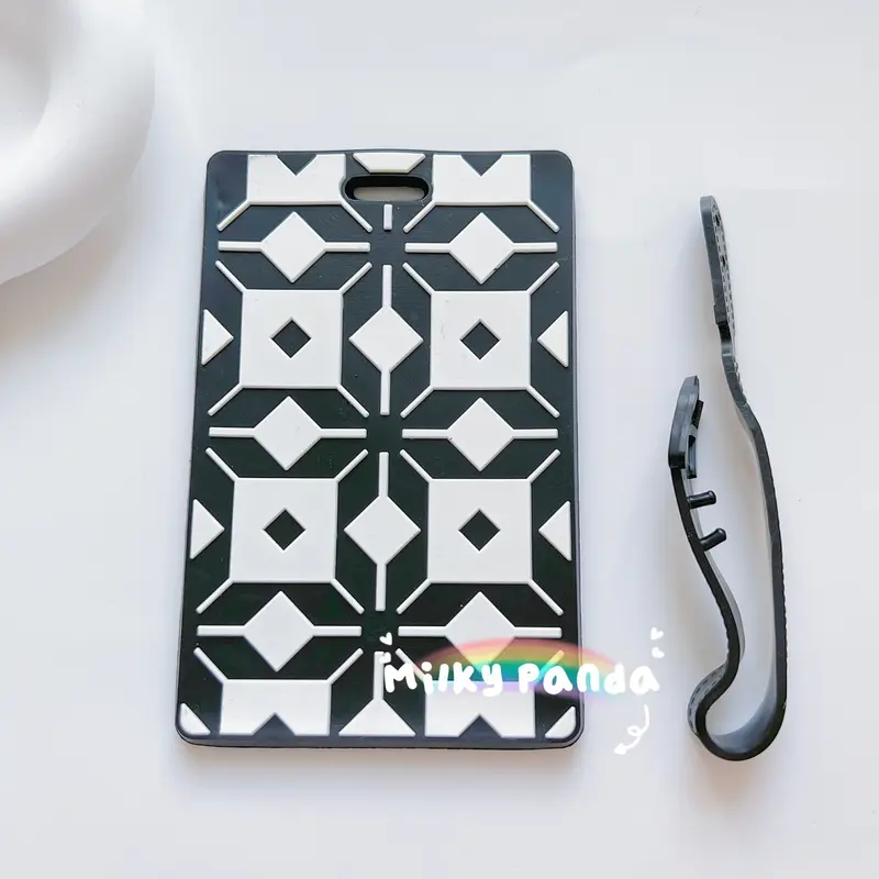 Pattern Geo Luggage Tag | Travel Essential | Baggage Tag | Milky Panda 5