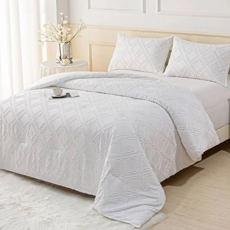 White Ultimate Luxury Duvet Cover Set 3 piece Set 3