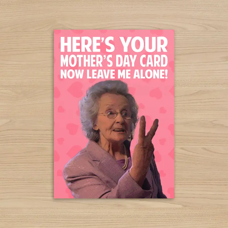 Gavin & Stacey - Doris Mother's Day Card | Here's your Mother's day card! | Funny Mother's day gift 0