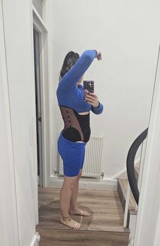 Product Review of 14 Buttons Summer Sport Waist Trainer, 1 Count Women's Fashion Accessories, Holiday Gift for Friend Family from U**. ** 1