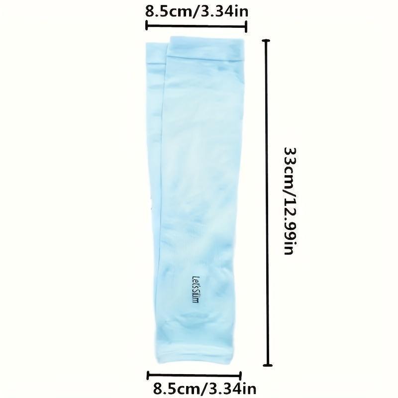 (Giveaway) Men's and women's Ice Silk Sunscreen sleeves - Extreme UV protection, flexible half-finger design, cool breathable, moisture absorption and sweat, suitable for outdoor cycling and summer activities` 4