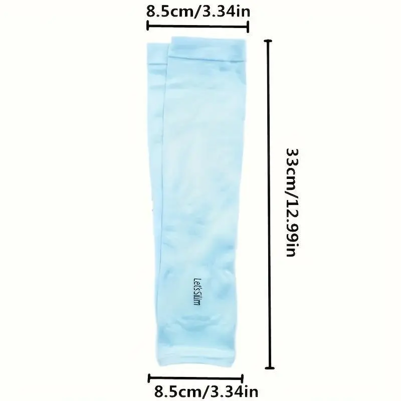 (Giveaway) Men's and women's Ice Silk Sunscreen sleeves - Extreme UV protection, flexible half-finger design, cool breathable, moisture absorption and sweat, suitable for outdoor cycling and summer activities` 4