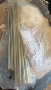 Product Review of Balloon Garland Arch Kit with Tape, 185pcs/set Mixed Color Latex Balloon, Birthday Party Decoration Supplies from E**a w**m 0